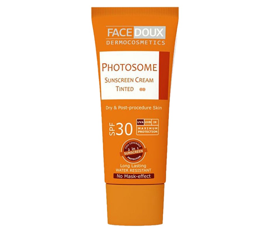 کرم ضد آفتاب SPF30 مناسب پوست خشک فیس دوکس (بژ طبیعی)