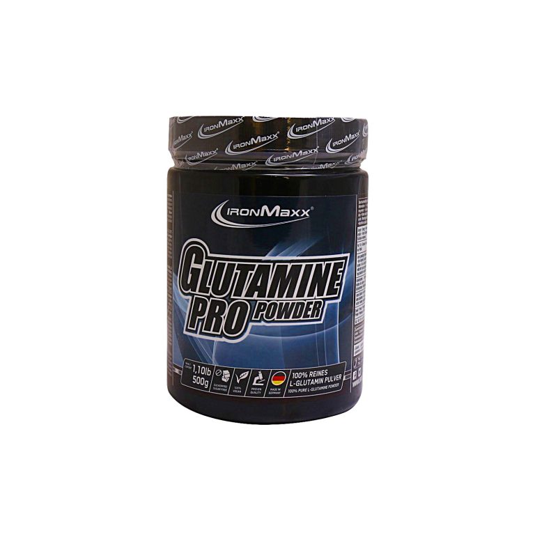 glutamine 500gr ironmaxx