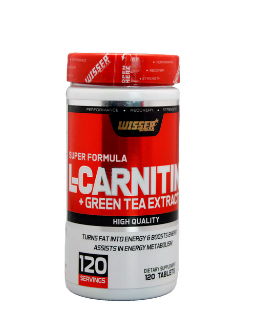 ال کارنیتین پلاس گرین تی ویثر 120L-Carnitine + green tea Wisser عددی