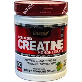 کراتین 500 گرمی ویثر (طعم میوه های استوایی) creatine 500gr wisser