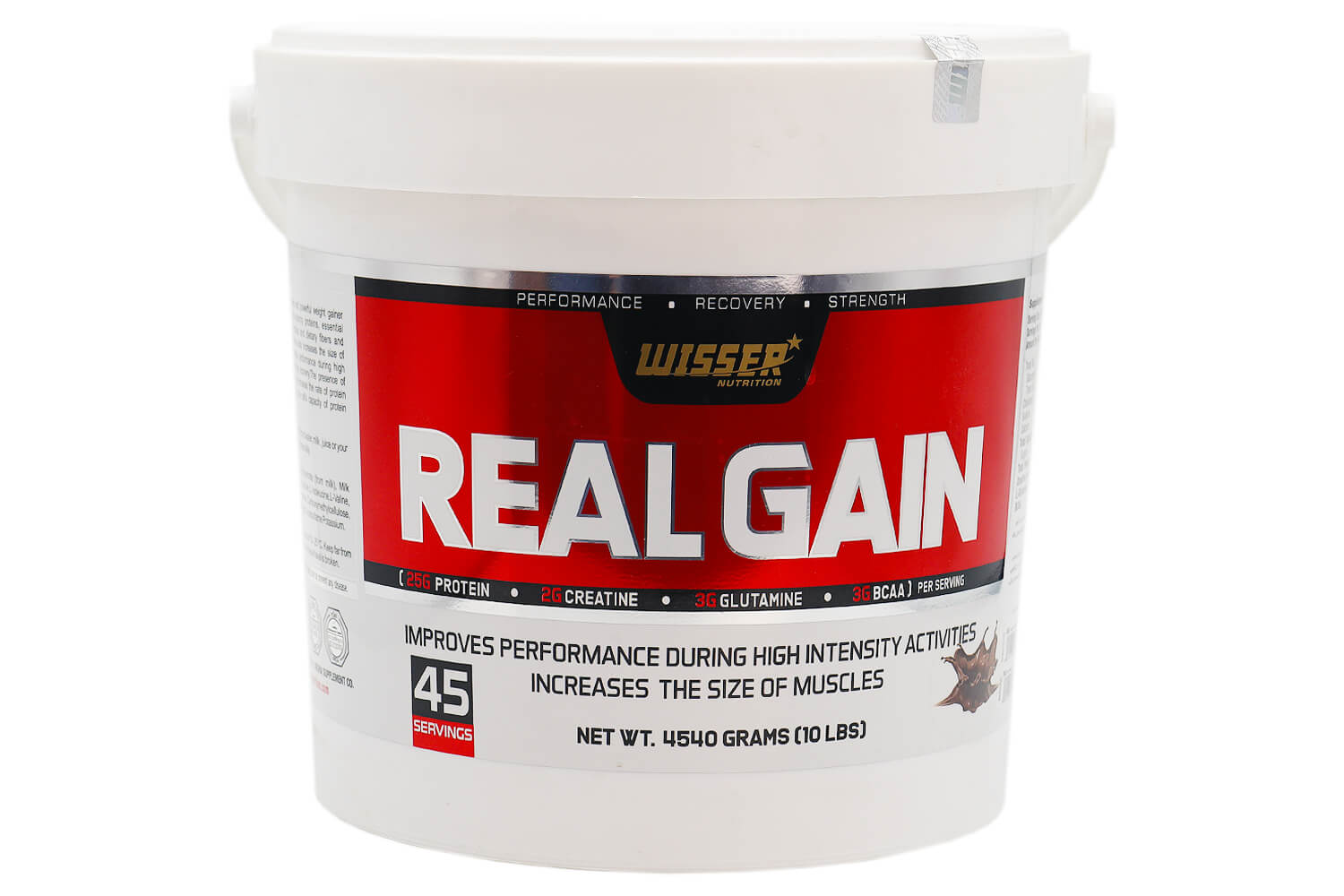 تخفیف ویژه real gain 4500gr wisser