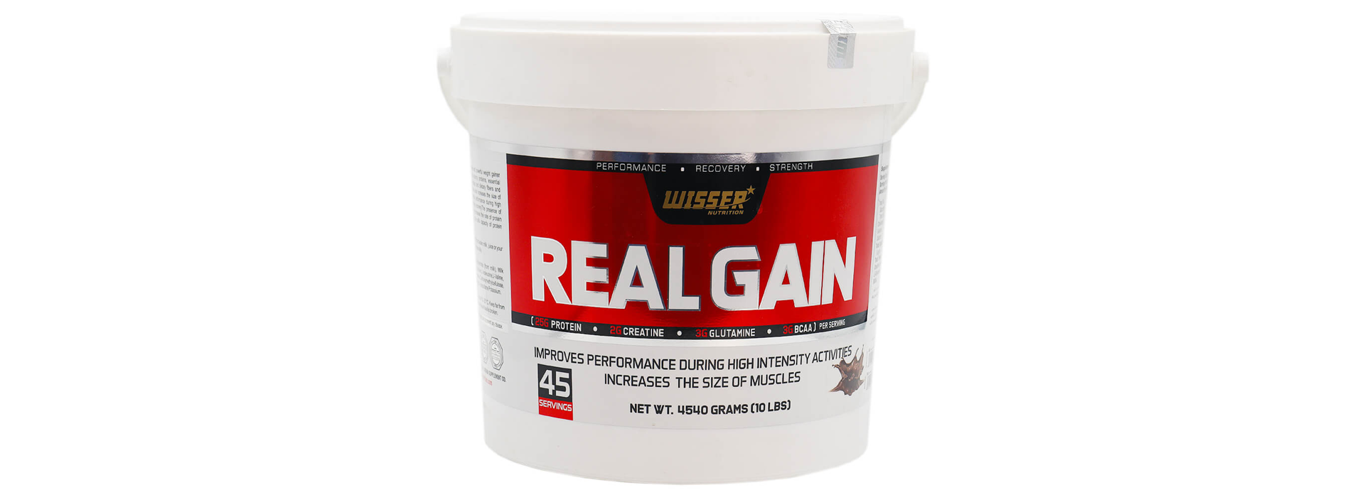 تخفیف ویژه real gain 4500gr wisser